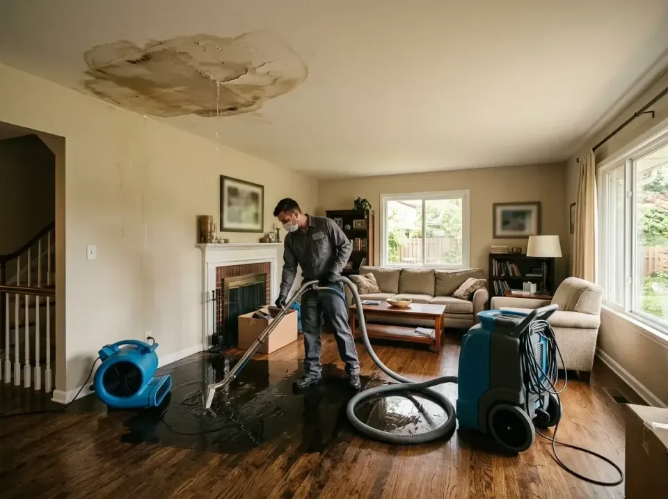 attic-pipe-burst-ceiling-drip-008 — frequently asked questions, Water Damage Restoration & Carpet Care in Duquesne, MO